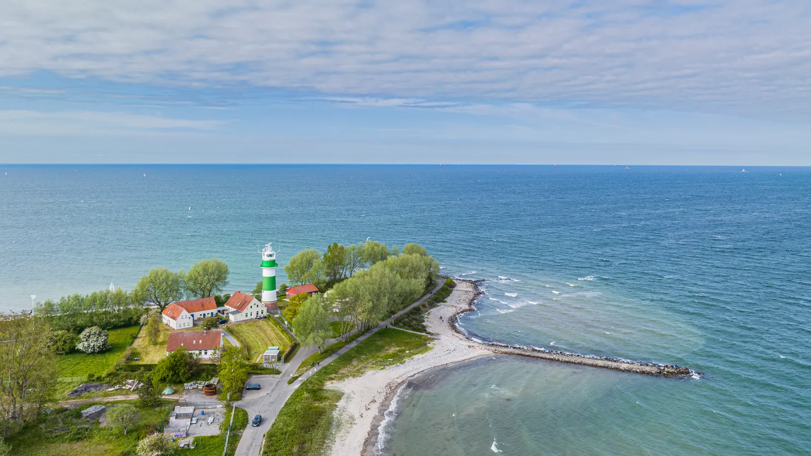 Bild von Leuchtturm Bülk in Strande